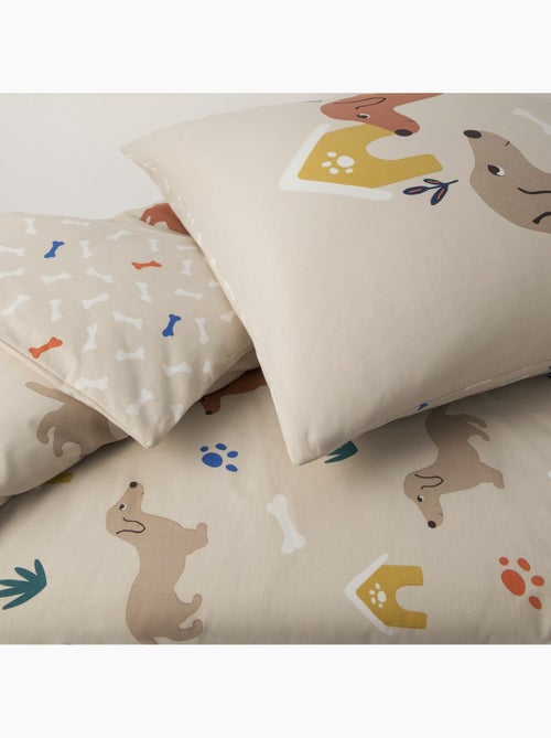 Omkeerbare honden kinderbeddenset - Kiabi Omkeerbare honden kinderbeddenset - Kiabi