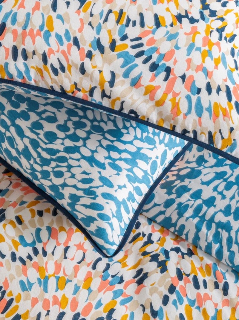 Omkeerbare, kleurrijke tweepersoons beddengoedset Multicolor - Kiabi