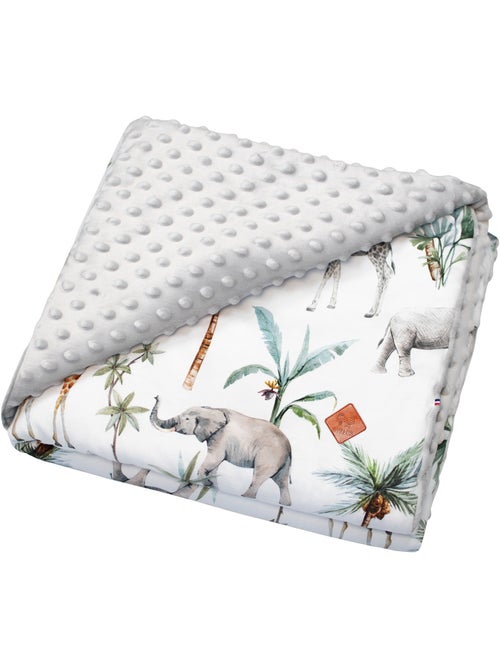 Omkeerbare minky deken, safari | sevira kids - Kiabi Omkeerbare minky deken, safari | sevira kids - Kiabi