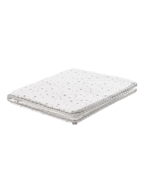 Omkeerbare minky-dekentje voor baby en kind | sevira kids - Kiabi Omkeerbare minky-dekentje voor baby en kind | sevira kids - Kiabi