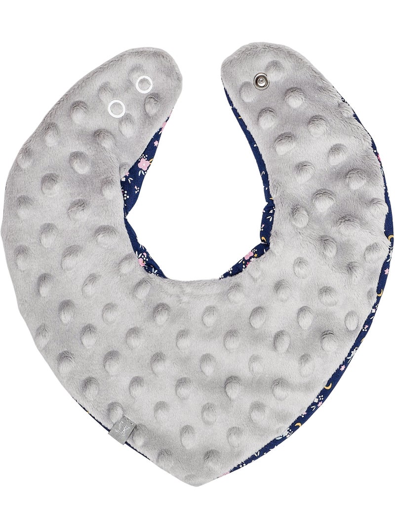 Omkeerbare nekbandana, flore Blauw - Kiabi