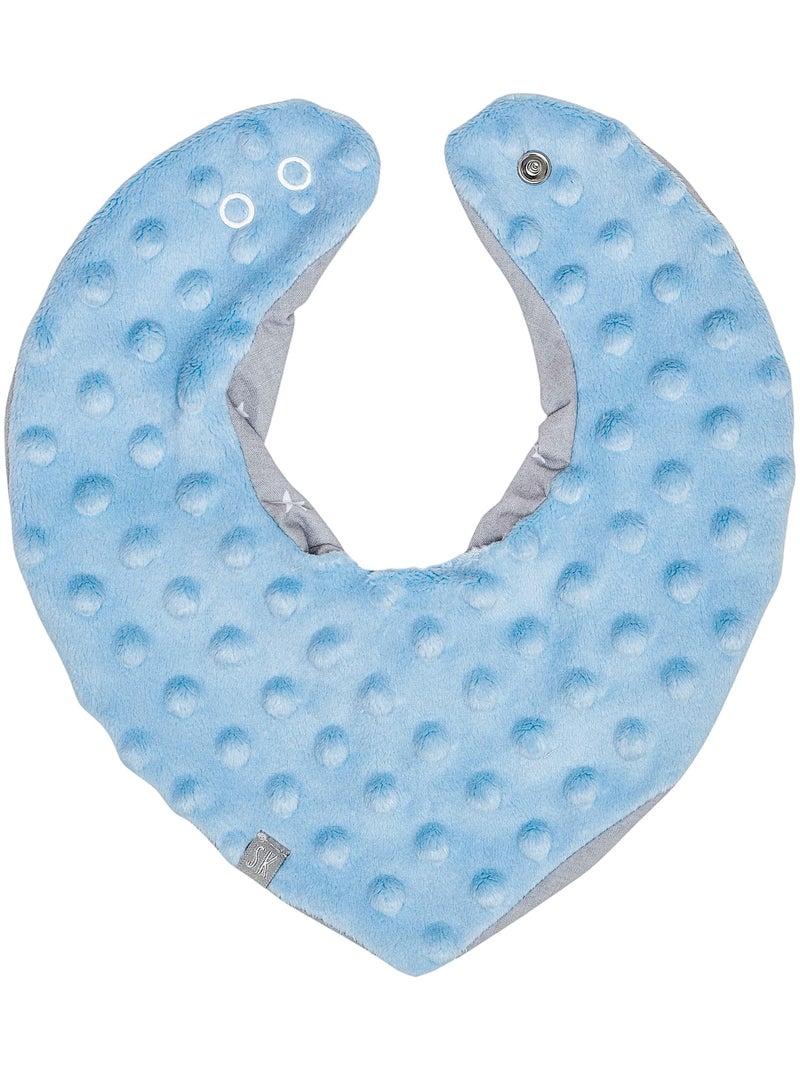 Omkeerbare nekbandana, stella Grijs Blauw - Kiabi