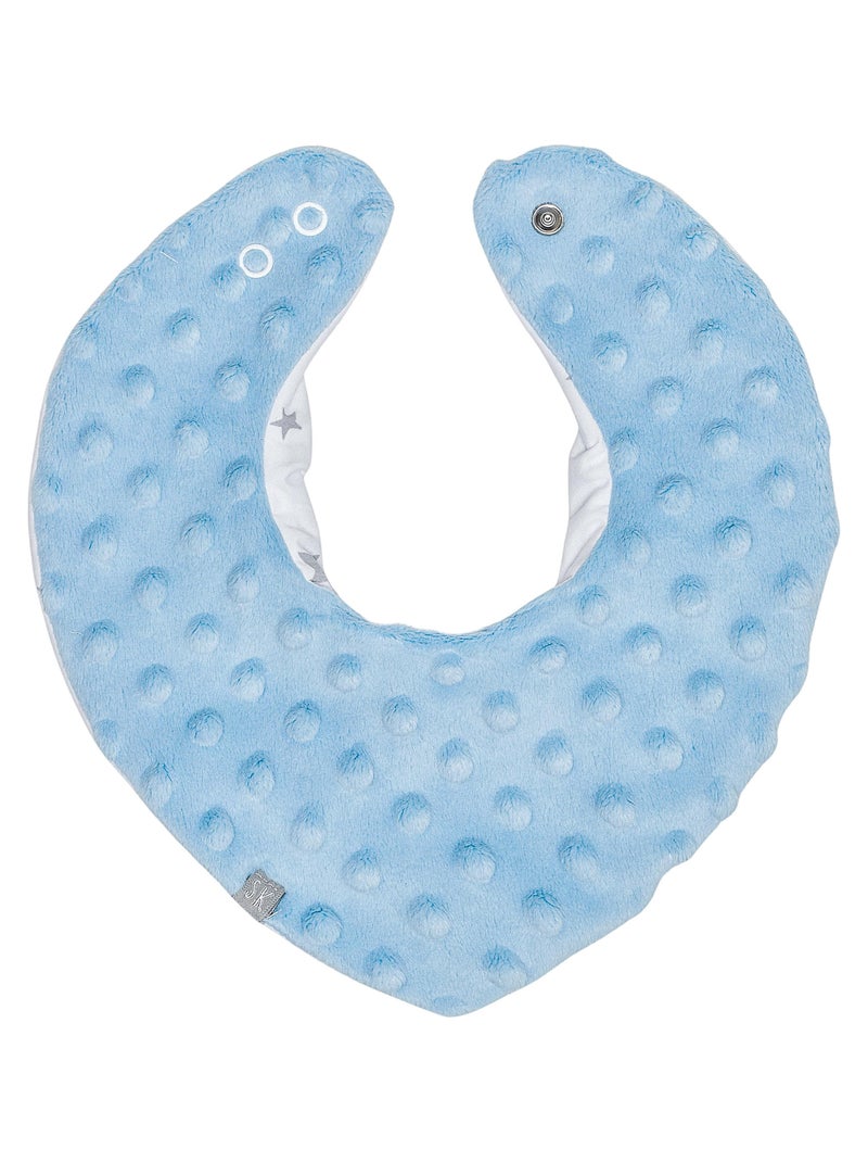 Omkeerbare nekbandana, stella Wit Blauw - Kiabi