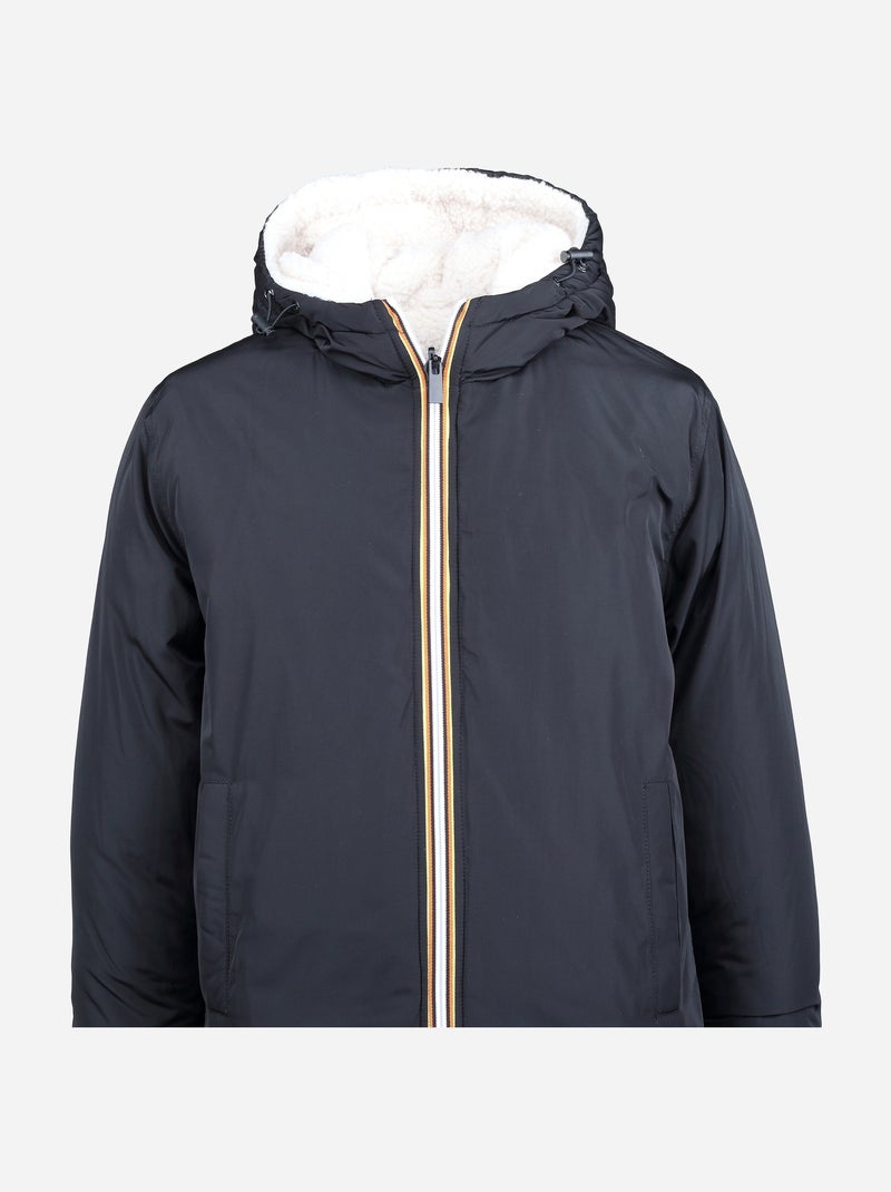 Omkeerbare parka - Kizco Zwart - Kiabi