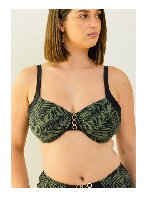 Omsluitende bikinitop bija - Kiabi