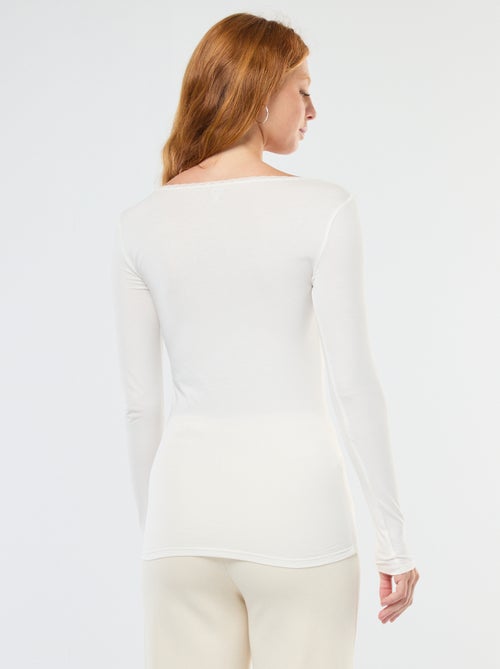 Onder-T-shirt met lange mouwen - Kiabi