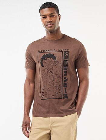 One Piece-T-shirt met korte mouw