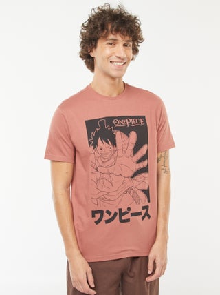 One Piece-T-shirt met korte mouw