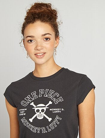 'One Piece'-T-shirt met korte mouw