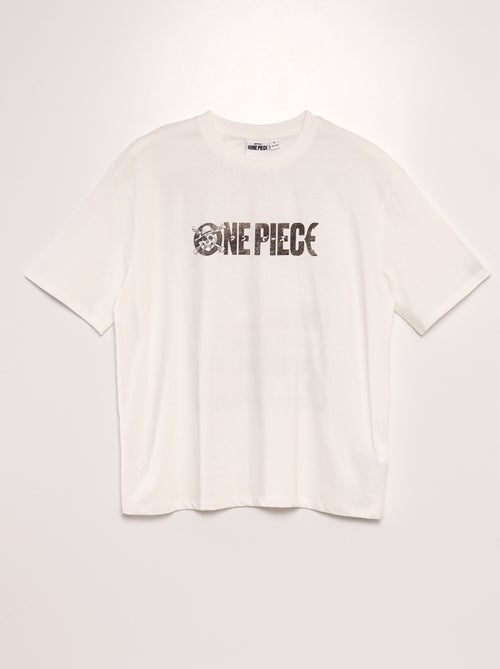 'One Piece'-T-shirt met ronde hals - Kiabi