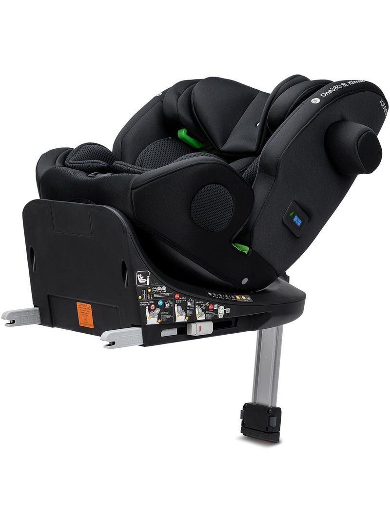 One360 sl klimax isofix i-size autostoel voor baby's/kinderen - 40-150 cm Zwart Zwart - Kiabi