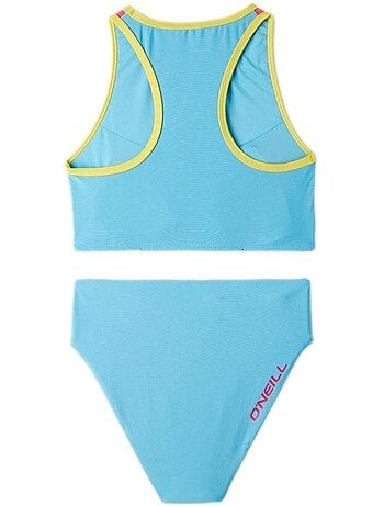 O'neill brights meisjes zwempak groen/roze