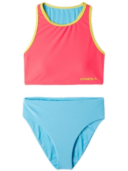 O'Neill Brights Turquoise/Roze Meisjes Zwempak - Kiabi O'Neill Brights Turquoise/Roze Meisjes Zwempak - Kiabi