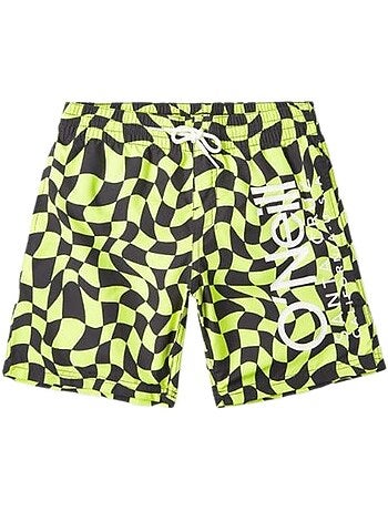 O'neill cali crazy jongens zwemshort geel/zwart maat 14