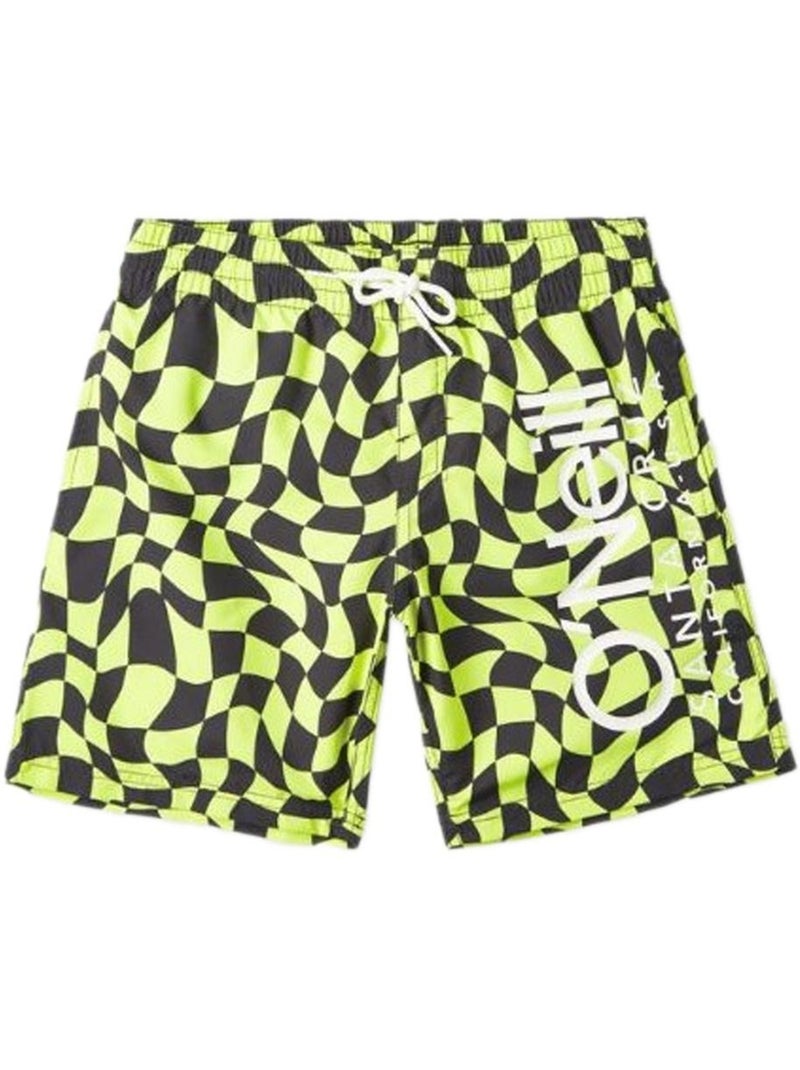 O'Neill Cali Crazy Jongens Zwemshort Geel/Zwart Maat 14 Geel - Kiabi
