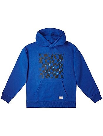 O'neill checker jongens hoodie amandelblauw