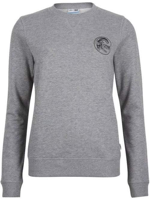 O'Neill Circle Surfer Crew Dames Sweatshirt Grijs - Kiabi O'Neill Circle Surfer Crew Dames Sweatshirt Grijs - Kiabi