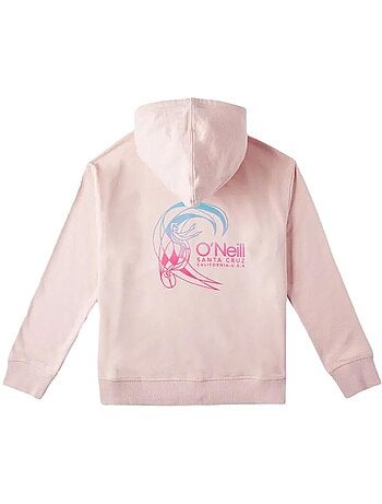 O'neill circle surfer roze hoodie voor meisjes