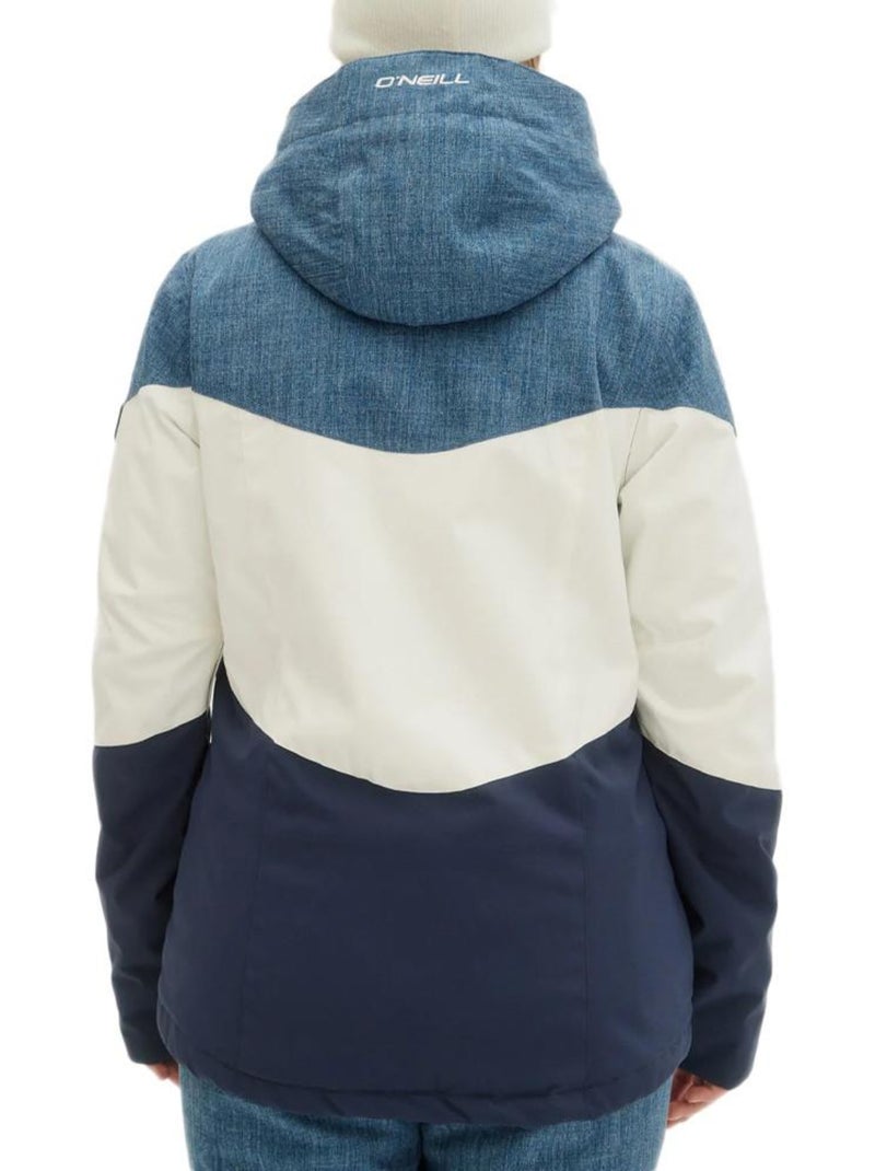 O'Neill Coral Dames Ski-jas Wit/Blauw Wit - Kiabi