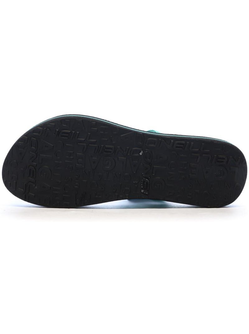 O'Neill Cove Bloom Teenslippers Blauw/Zwart Dames Groen - Kiabi