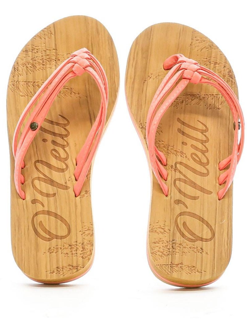 O'Neill Ditsy Teenslippers voor Meisjes - Roze/Bruin Roze - Kiabi