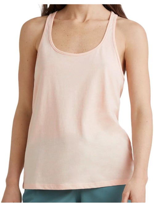 O'Neill Essentials Racerback Dames Tanktop Roze 14021 - Kiabi O'Neill Essentials Racerback Dames Tanktop Roze 14021 - Kiabi