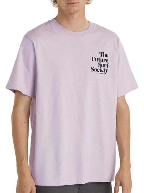 O'Neill Future Mauve T-shirt voor Heren - Kiabi O'Neill Future Mauve T-shirt voor Heren - Kiabi