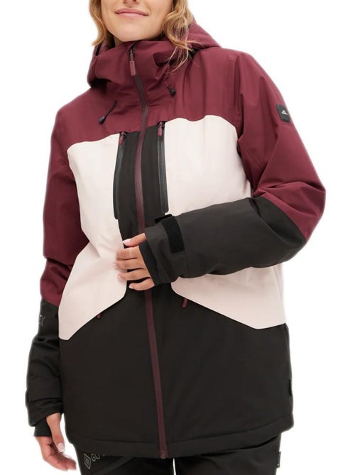 O'Neill GORE-TEX Bordeaux Ski-jas Dames - Kiabi O'Neill GORE-TEX Bordeaux Ski-jas Dames - Kiabi