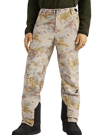 O'neill hammered beige heren skibroek