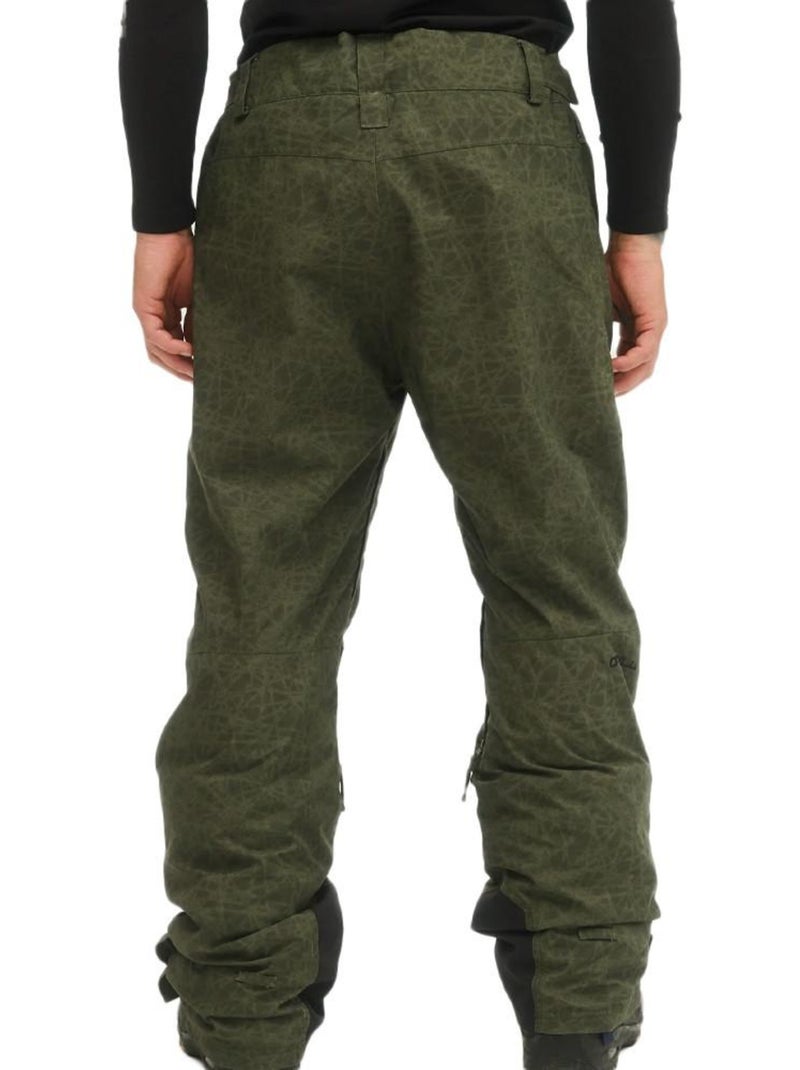 O'Neill Hammered Kaki Ski Broek voor Heren Licht kakigroen - Kiabi