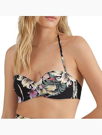 O'neill havaa bikini top zwart/groen dames