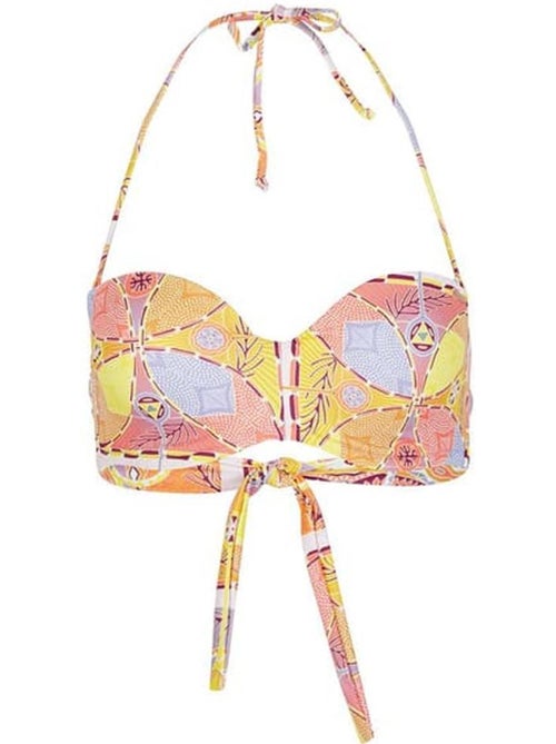 O'Neill Havaa Geel/Roze Bikinibovenstuk voor Dames - Kiabi O'Neill Havaa Geel/Roze Bikinibovenstuk voor Dames - Kiabi