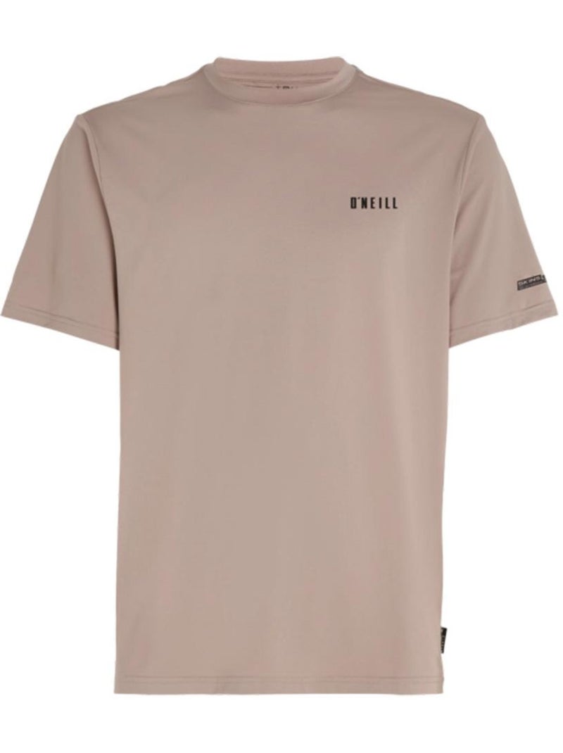 O'Neill Jack Heren T-Shirt Bruin Polygiene Cappuccinobruin - Kiabi
