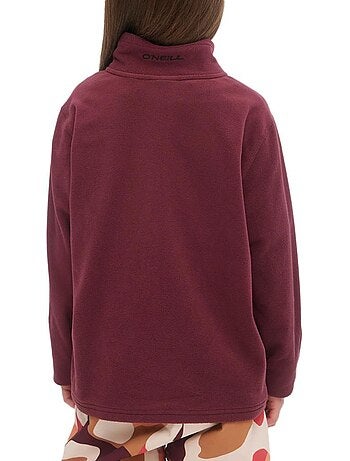 O'neill jack's bordeaux fleecevest voor meisjes