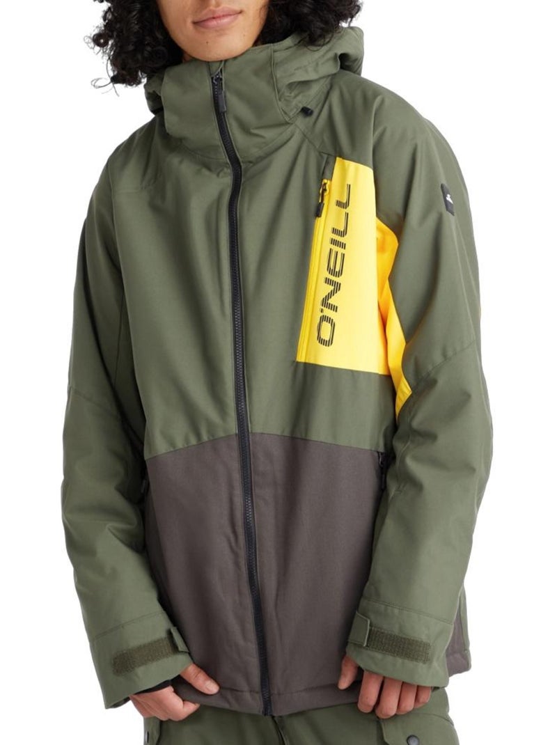 O'Neill Jacksaw Kaki Blouson voor Heren Licht kakigroen - Kiabi