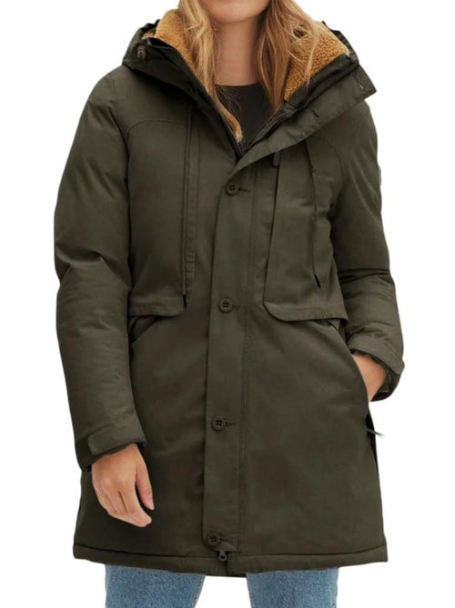 O'Neill Journey Kaki Parka voor Dames - Kiabi O'Neill Journey Kaki Parka voor Dames - Kiabi
