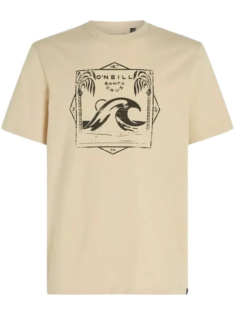 O'Neill Mix & Match Beige T-shirt voor Heren Beige - Kiabi