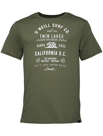 O'neill muir kaki t-shirt voor heren