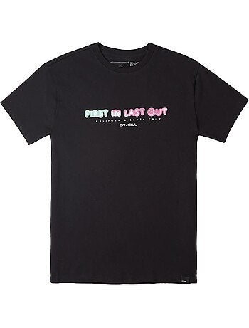 O'neill neon jongens t-shirt zwart