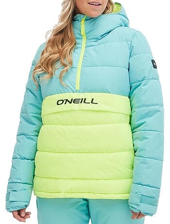 O'neill o'riginals puffer dames jas blauw/groen