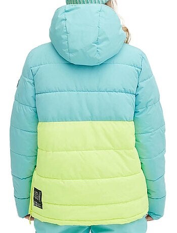 O'neill o'riginals puffer dames jas blauw/groen