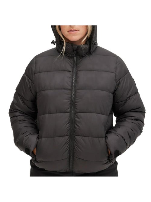O'Neill O'riginals Zwarte Dames Puffer Jas - Kiabi O'Neill O'riginals Zwarte Dames Puffer Jas - Kiabi
