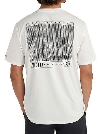 O'neill polygienes wit t-shirt voor heren