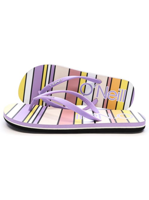 O'Neill Profile Graphic Mauve Slippers voor Dames - Kiabi O'Neill Profile Graphic Mauve Slippers voor Dames - Kiabi