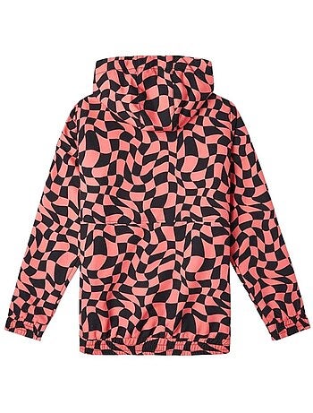O'neill ridge anorak meisjesjas zwart/roze