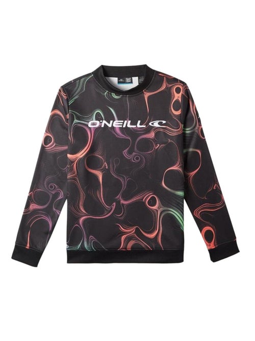 O'Neill Rutile Jongens Sweatshirt Zwart/Oranje - Kiabi O'Neill Rutile Jongens Sweatshirt Zwart/Oranje - Kiabi