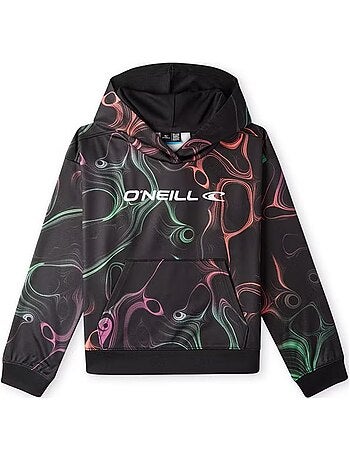 O'neill rutile meisjes sweatshirt zwart/oranje