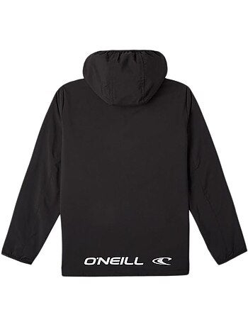O'neill rutile zwart windjack voor jongens en meisjes