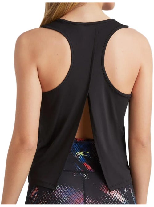 O'Neill Rutile Zwarte Dames Tanktop - Kiabi O'Neill Rutile Zwarte Dames Tanktop - Kiabi