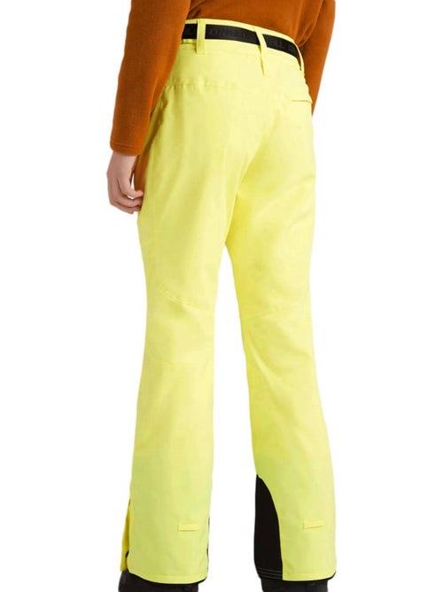 O'Neill Star Slim Dames Ski Broek Neon Geel - Kiabi O'Neill Star Slim Dames Ski Broek Neon Geel - Kiabi